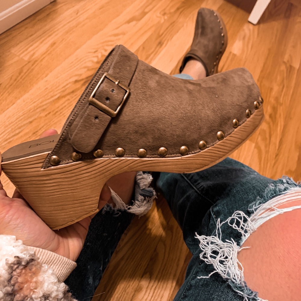 Brown Corkys Clogs